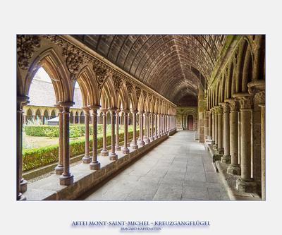 Kloster-Mont-Saint-Michel-Kreuzgangfluegel