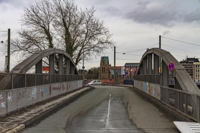 ehemalige Brücke an der Plessenstraße